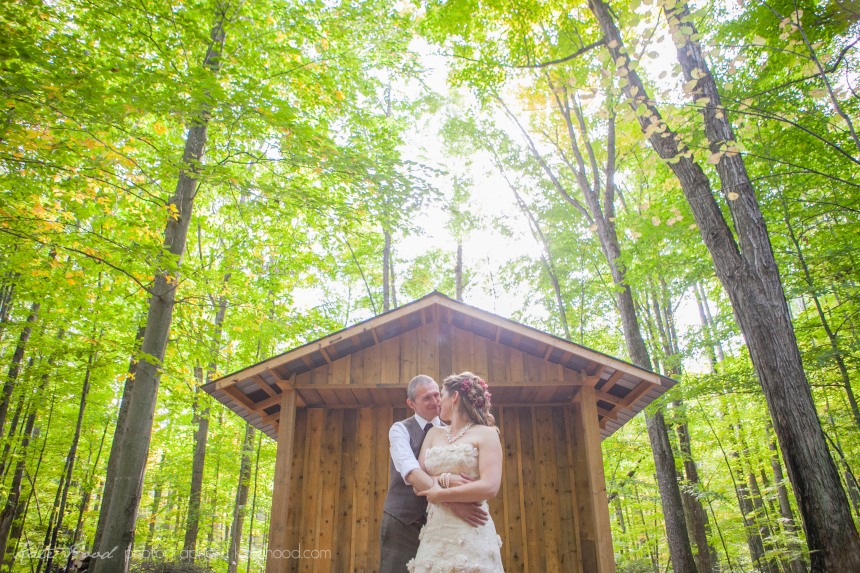 Romantic Forest Weddings in Ontario