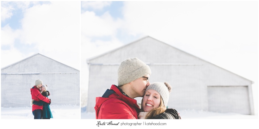 Ontario Winter Engagement Photography