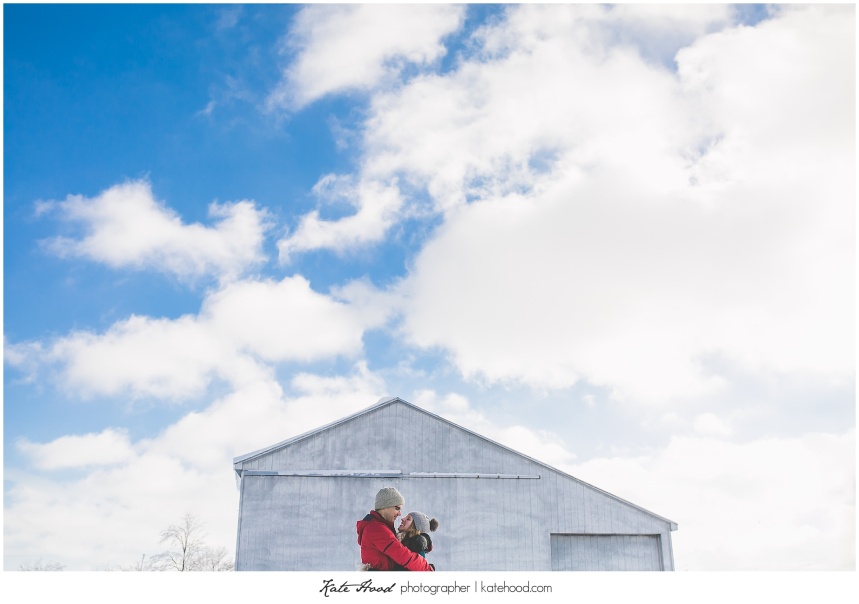 Ontario Winter Engagement Photography